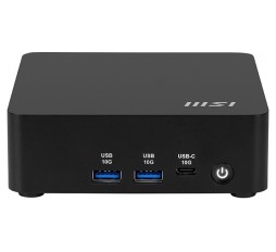 Slika izdelka: Mini namizni računalnik MSI Cubi NUC AI 1UMG-073BEU Core Ultra 7 / 16GB / 512GB SSD / Wi-Fi 6E + BT / 2x2.5Gbps / Windows 11 Home (črn)