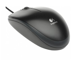 Slika izdelka: Logitech miška B100 OEM USB črna 910-003357
