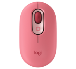 Slika izdelka: Miška Logitech POP Mouse z EMOJI, Bluetooth, roza
