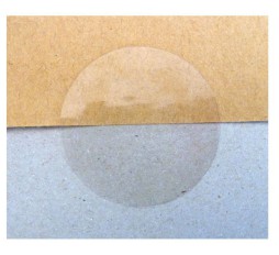 Slika izdelka: Nalepka za zapiranje embalaže, fi 30mm, 40 kos/A4