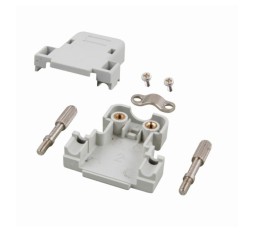 Slika izdelka: Ohišje za konektor DB09 in DB15 VGA sivo EFB