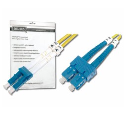 Slika izdelka: Digitus optični patch SM PK-9 LC/SC 3m OS2
