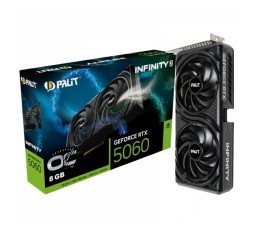Slika izdelka: PALIT GeForce RTX 5060 Infinity 2 OC 8GB GDDR7 grafična kartica