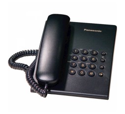 Slika izdelka: PANASONIC žični telefon KX-TS500 HGB črn