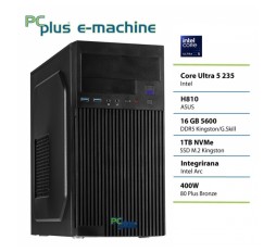 Slika izdelka: PCPLUS e-machine Ultra 5 235 16GB 1TB SSD namizni računalnik