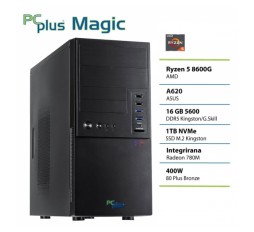 Slika izdelka: PCPLUS Magic Ryzen 5 8600G 16GB 1TB namizni računalnik