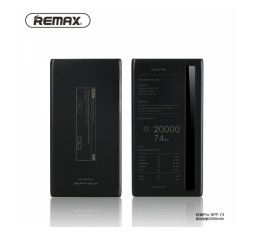 Slika izdelka: Prenosna baterija REMAX Linon 2 Series 2USB 20000mAh RPP-136 (Power bank)