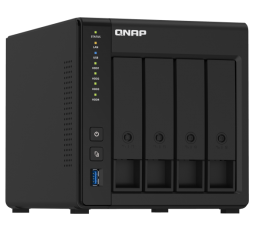 Slika izdelka: QNAP NAS strežnik za 4 diske, 2GB ram, 2x 1Gb mreža, HDMI 4K