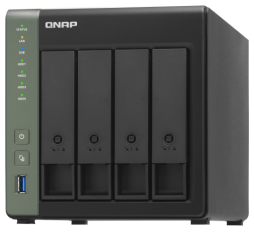 Slika izdelka: QNAP NAS strežnik za 4 diske, 2GB ram, 10GbE SFP+ mreža