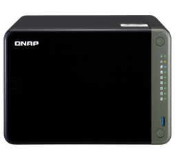 Slika izdelka: QNAP NAS strežnik za 6 diskov, 4GB ram, 2x 2,5Gb mreža, HDMI