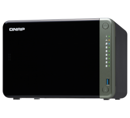Slika izdelka: QNAP NAS strežnik za 6 diskov, 4GB ram, 2x 2,5Gb mreža, HDMI