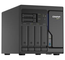 Slika izdelka: QNAP NAS strežnik za 4+2 diskov, 8GB ram, 4x 2,5Gb mreža