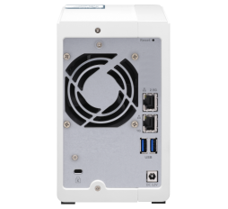 Slika izdelka: QNAP NAS strežnik za 2 diska, 2GB ram, 1x 2,5Gb in 1x 1Gb mreža
