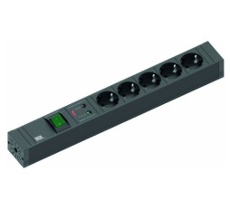 Slika izdelka: Bachmann razdelilec rack 5x250V Connect Line prenapetostna zaščita 2m 420.0022