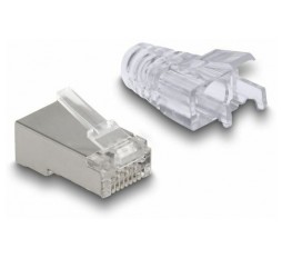 Slika izdelka: RJ45 konektor CAT.6 FTP Easy Connect (pak/50) Delock