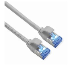 Slika izdelka: Roline patch slim SFTP CAT.6A  1m siv