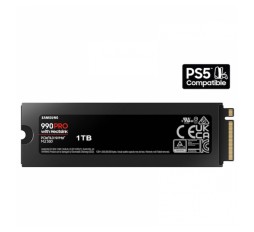 Slika izdelka: SAMSUNG 990 PRO 1TB M.2 PCIe 4.0 NVMe (MZ-V9P1T0CW) s hladilnikom SSD