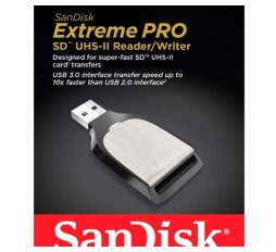 Slika izdelka: SanDisk Extreme PRO SD UHS-II bralnik/zapisovalnik