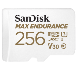 Slika izdelka: SanDisk MAX ENDURANCE microSDXC 256GB + SD Adapter