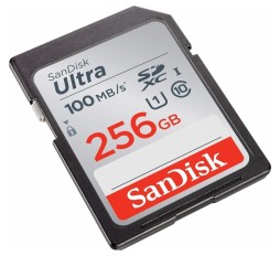 Slika izdelka: SanDisk Ultra 256GB SDXC spominska kartica 100MB/s