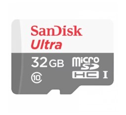 Slika izdelka: SANDISK Ultra microSDHC/SDXC 32GB UHS-I FHD SDSQUNR-032G-GN3MAspominska kartica