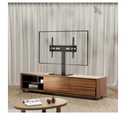 Slika izdelka: SBOX namizni nosilec za TV črn FS-306