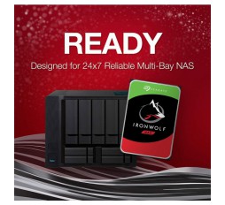 Slika izdelka: SEAGATE IronWolf NAS 8TB 3,5'' SATA3 256MB 7200rpm (ST8000VN004) trdi disk