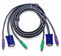 Slika izdelka: Set kablov ATEN 2L-5005P/C VGA/PS2 5m