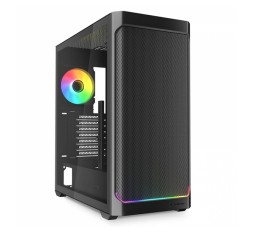 Slika izdelka: SHARKOON AK4W RGB Strip midiATX okno gaming črno ohišje