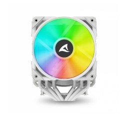 Slika izdelka: SHARKOON CPU A60 RGB WHITE AIR COOLER 2x120mm PWM 260W procesorski hladilnik