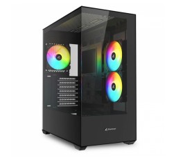Slika izdelka: SHARKOON SK6 ARGB midiATX okno črno ohišje