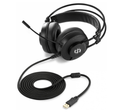Slika izdelka: SHARKOON SKILLER SGH2 USB z mikrofonom črne gaming slušalke