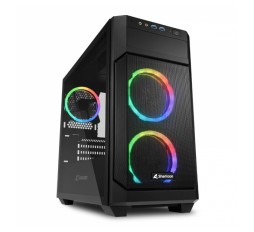 Slika izdelka: SHARKOON V1000 mATX RGB okno gaming črno ohišje