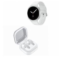 Slika izdelka: SM-L330 S. G. WATCH8 44MM BT SILVER + BUDS4 WHITE
