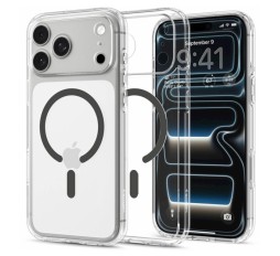 Slika izdelka: SPIGEN HYBRID MAG IPHONE 18 PRO/17 PRO CLEAR/GRAPHITE