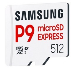Slika izdelka: Spominska kartica Micro SDXC Express 7.1, 512GB, Samsung P9 Express, 800MB/s, MB-MK512T/WW