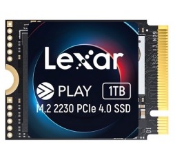Slika izdelka: SSD 1TB M.2 30mm 2230 PCI-e 4.0 x4 NVMe, 3D TLC, Lexar PLAY