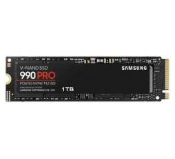 Slika izdelka: SSD 1TB M.2 80mm PCI-e 4.0 x4 NVMe, V-NAND, Samsung 990 PRO (MZ-V9P1T0BW)