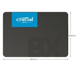 Slika izdelka: SSD 240GB 2.5" SATA3 3D TLC, 7mm, CRUCIAL BX500 (CT240BX500SSD1)