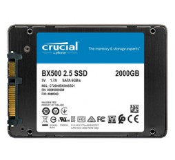Slika izdelka: SSD 2TB 2.5" SATA3 3D TLC, 7mm, CRUCIAL BX500 (CT2000BX500SSD1)