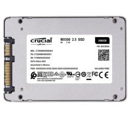 Slika izdelka: SSD 2TB 2.5" SATA3 3D TLC, 7mm, CRUCIAL MX500
