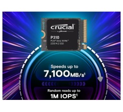 Slika izdelka: SSD 2TB M.2 30mm PCI-e 4.0 x4 NVMe, CRUCIAL P310 (CT2000P310SSD2)