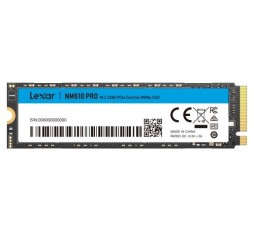 Slika izdelka: SSD 2TB M.2 80mm PCI-e 3.0 x4 NVMe, 3D TLC, Lexar NM610 PRO (LNM610P002T-RNNNG)
