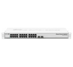 Slika izdelka: Mikrotik stikalo Giga 24-port rack 2xSFP + CSS326-24G-2S+RM