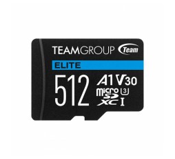 Slika izdelka: Teamgroup Elite A1 512GB MicroSD UHS-I U3 90MB/s Android spominska kartica