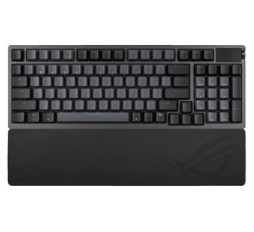 Slika izdelka: Tipkovnica ASUS ROG Azoth 96 HE Wireless, ROG HFX V2 Analog, PBT, OLED, RGB, USB, US