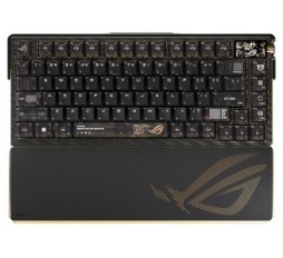 Slika izdelka: Tipkovnica ASUS ROG Azoth Extreme Edition 20, NX Snow, PBT, OLED, RGB, USB, US