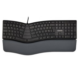 Slika izdelka: Tipkovnica Cherry KC 4500 ERGO, črna, USB, UK SLO g.