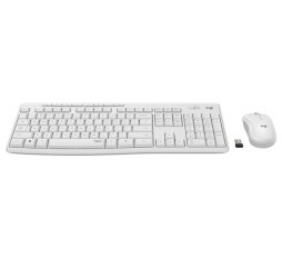 Slika izdelka: Tipkovnica in miška Logitech MK295 Silent Wireless Combo, bela, SLO g.