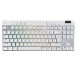 Slika izdelka: Tipkovnica Logitech G PRO X TKL Brown Tactile, Lightspeed, bela, USB, SLO g.
